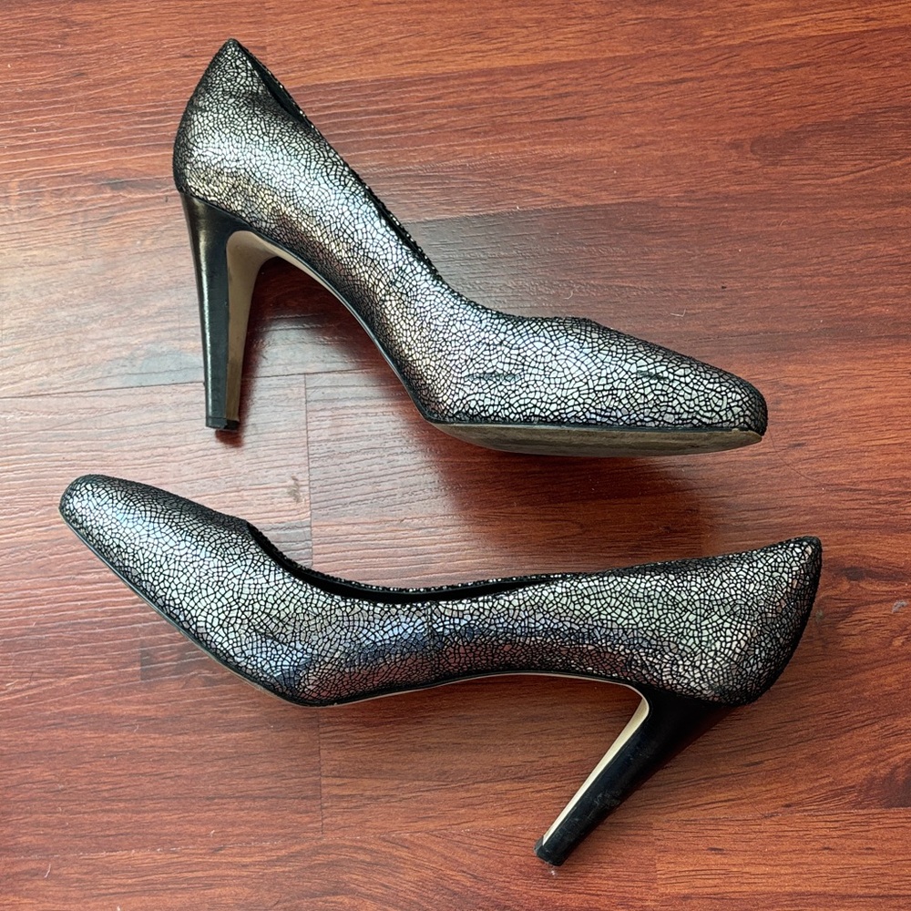 Silver Women's Heels